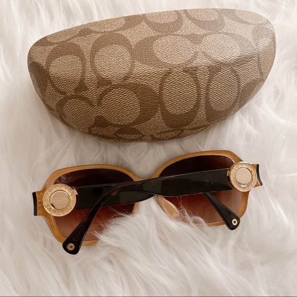 Coach Ella S815 Tortoise Sunglasses - Authentic - Picture 2 of 4